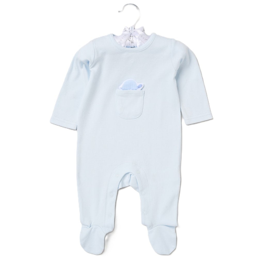 Blue Turtle Babygrow