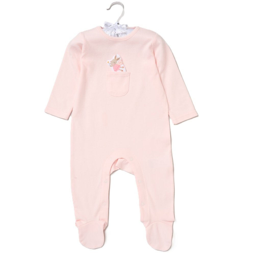 Pink Bunny Baby grow