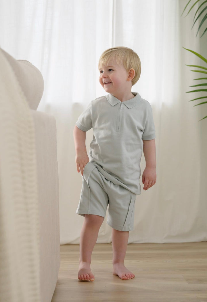 Half Zip Summer Set