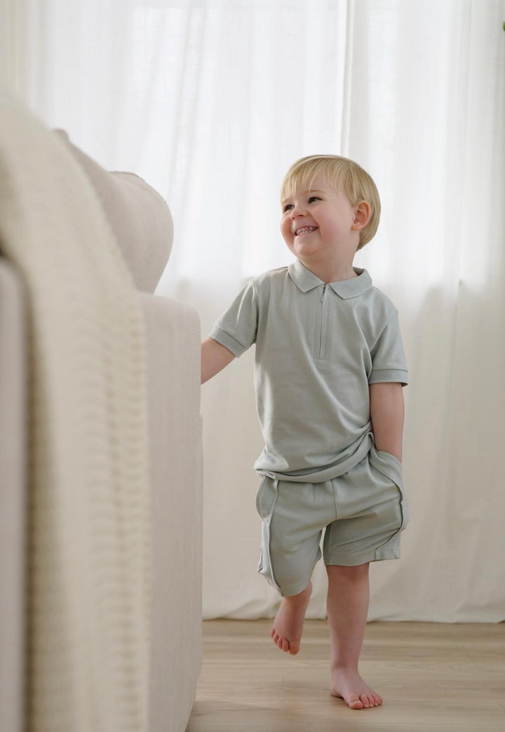 Half Zip Summer Set