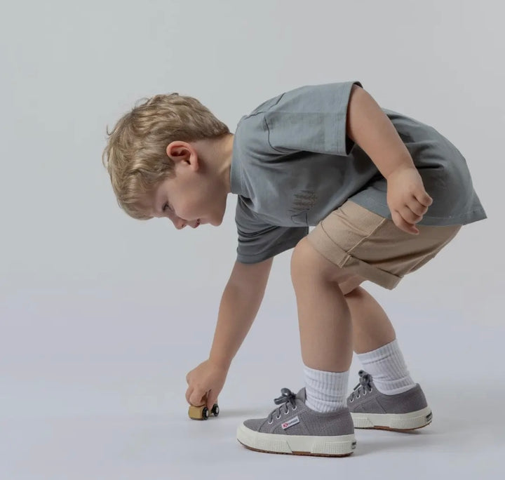 Unisex Chino Beige Shorts