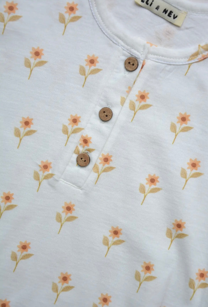 Baby Sunflower Romper