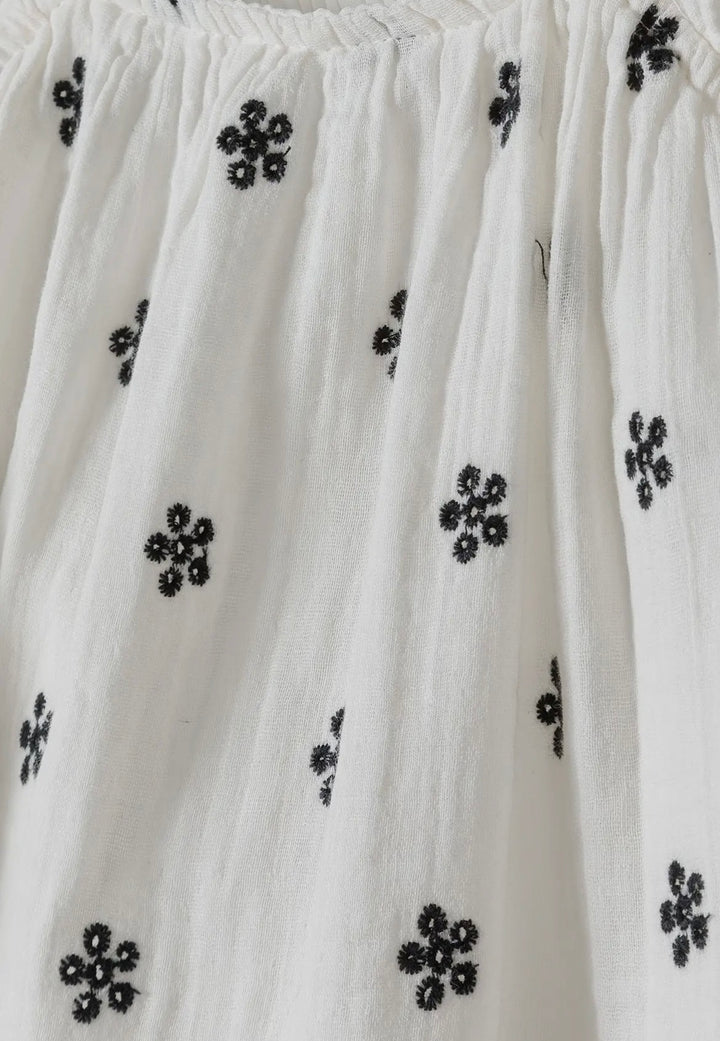 Embroidered Summer Dress