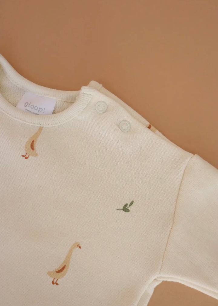 Organic cotton farm jumper