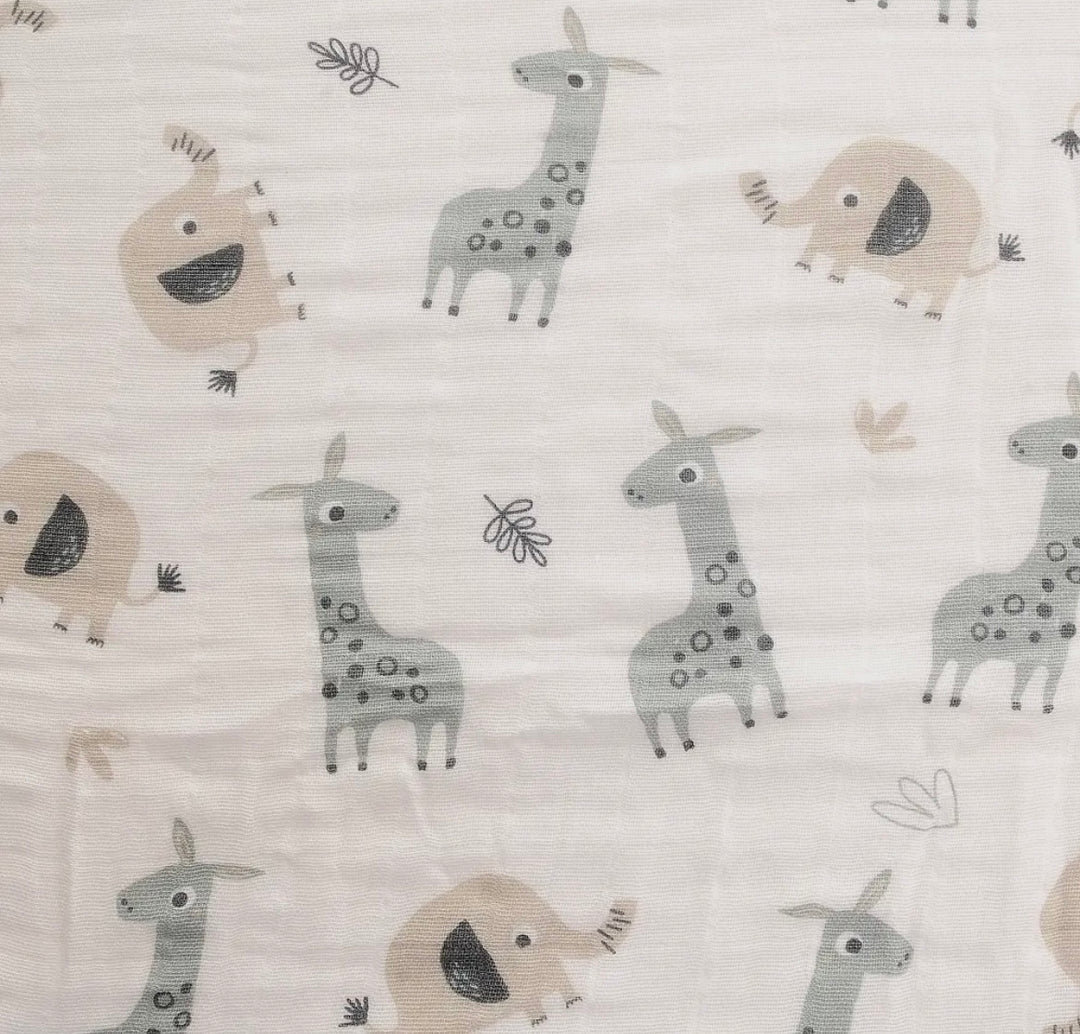 Giraffe & Elephant Swaddle