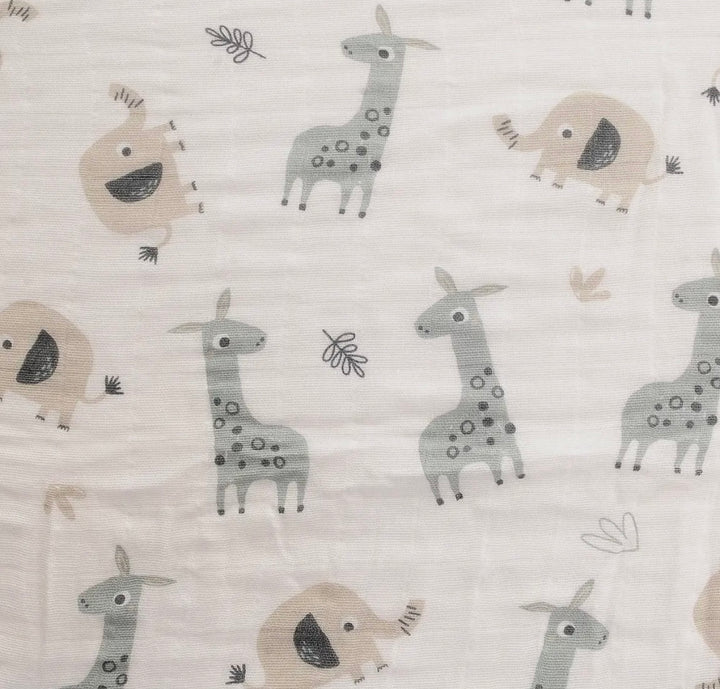 Giraffe & Elephant Swaddle