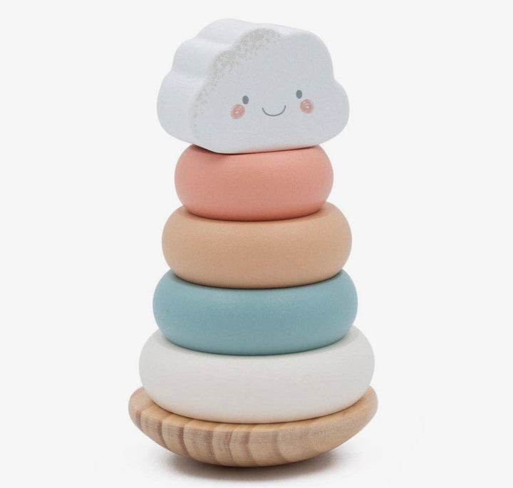 Cloud Wobbly Stacking Tower