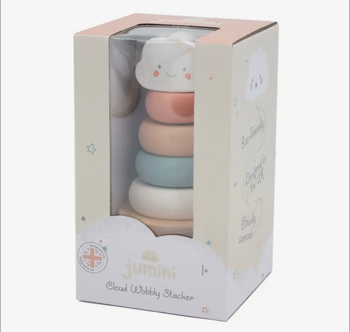 Cloud Wobbly Stacking Tower