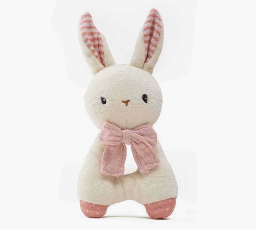 Pink Rabbit Rattle