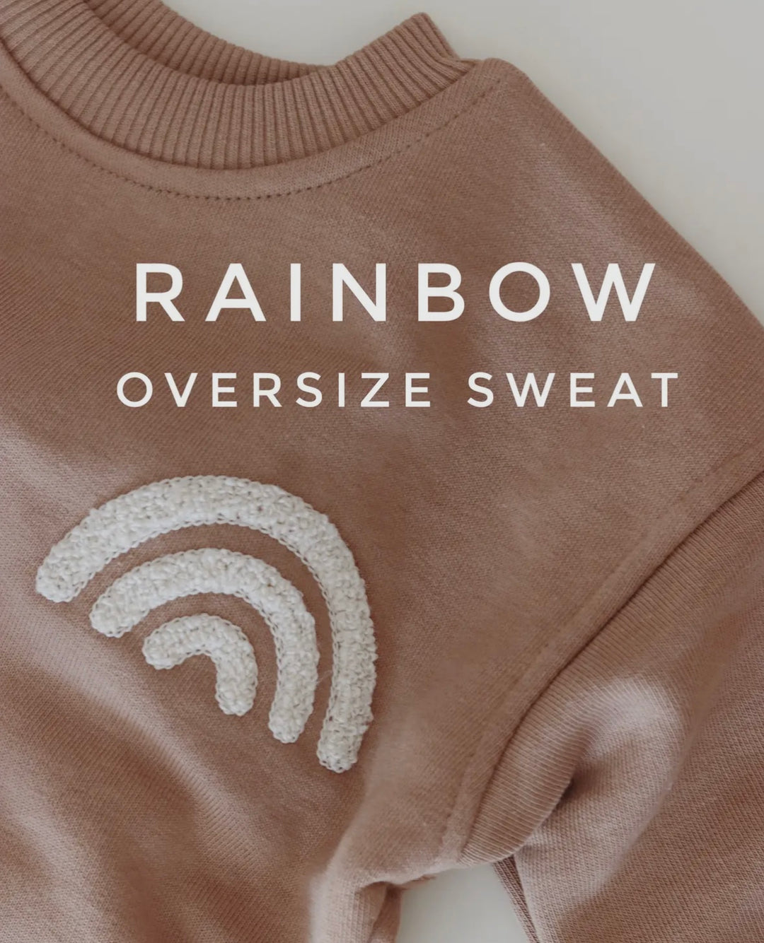 Rainbow Oversized sweatshirt