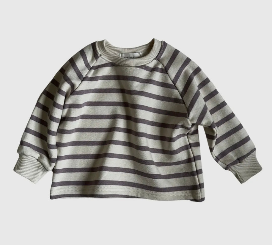 Liliac Stripe sweatshirt