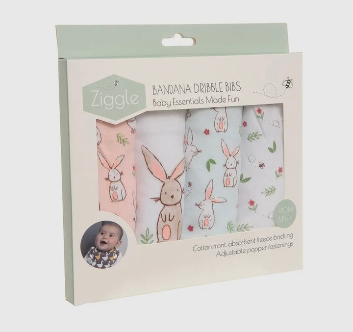 Bunnies Bib Set