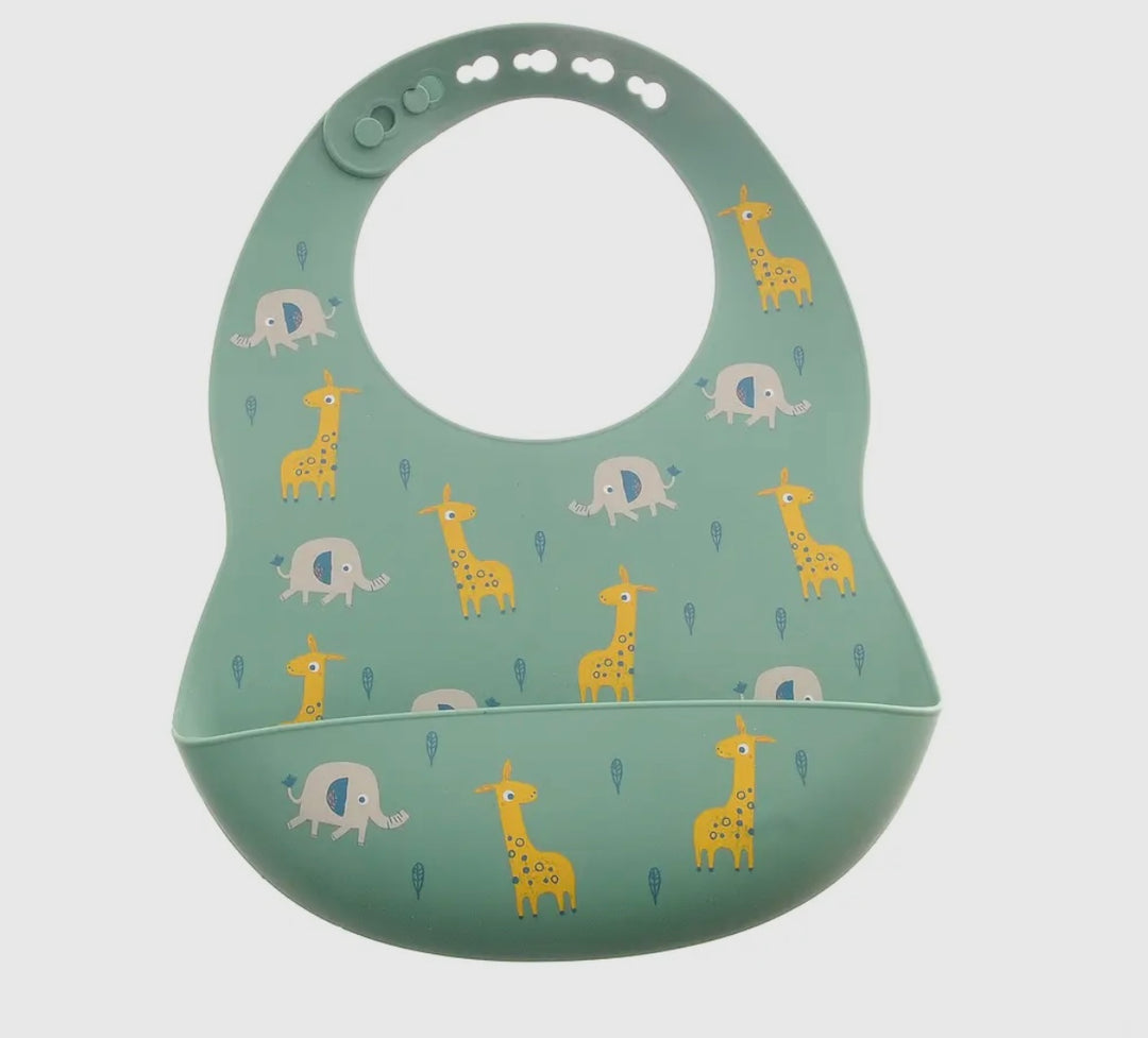 Silicon Giraffe Bib