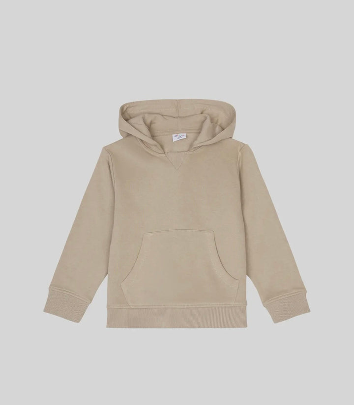 Unisex beige hoodie