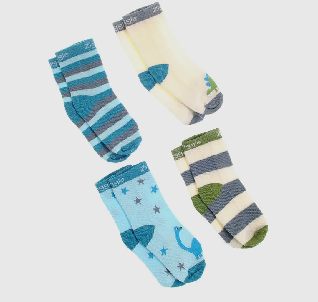 Dinosaur Boxed Sock Set