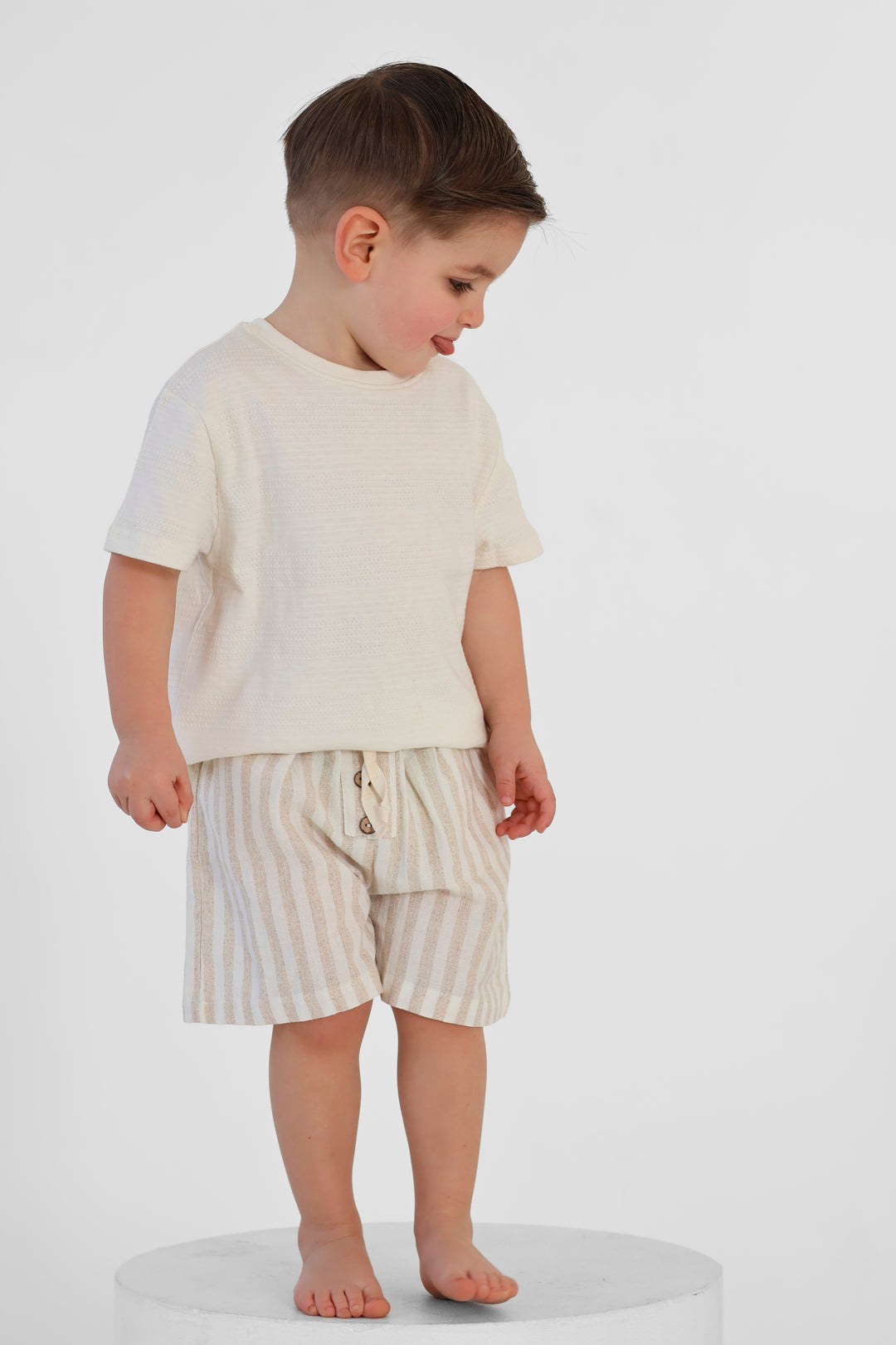 Stripe Summer Shorts