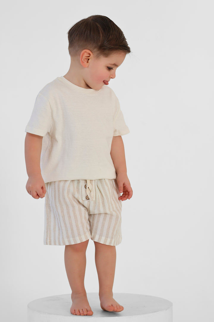 Stripe Summer Shorts