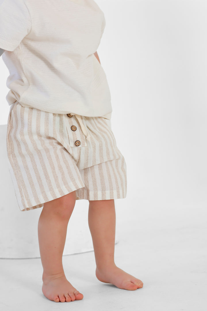 Stripe Summer Shorts