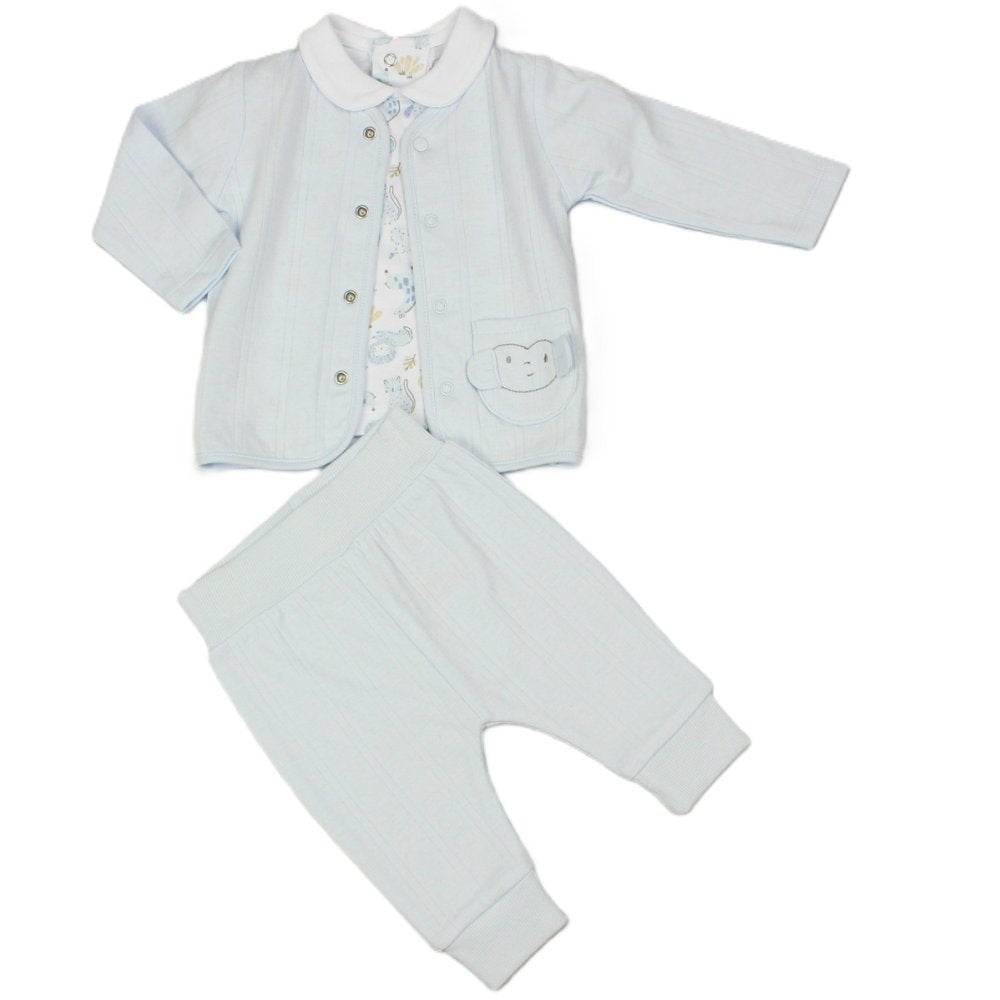 Boys Waffle Outfit Set