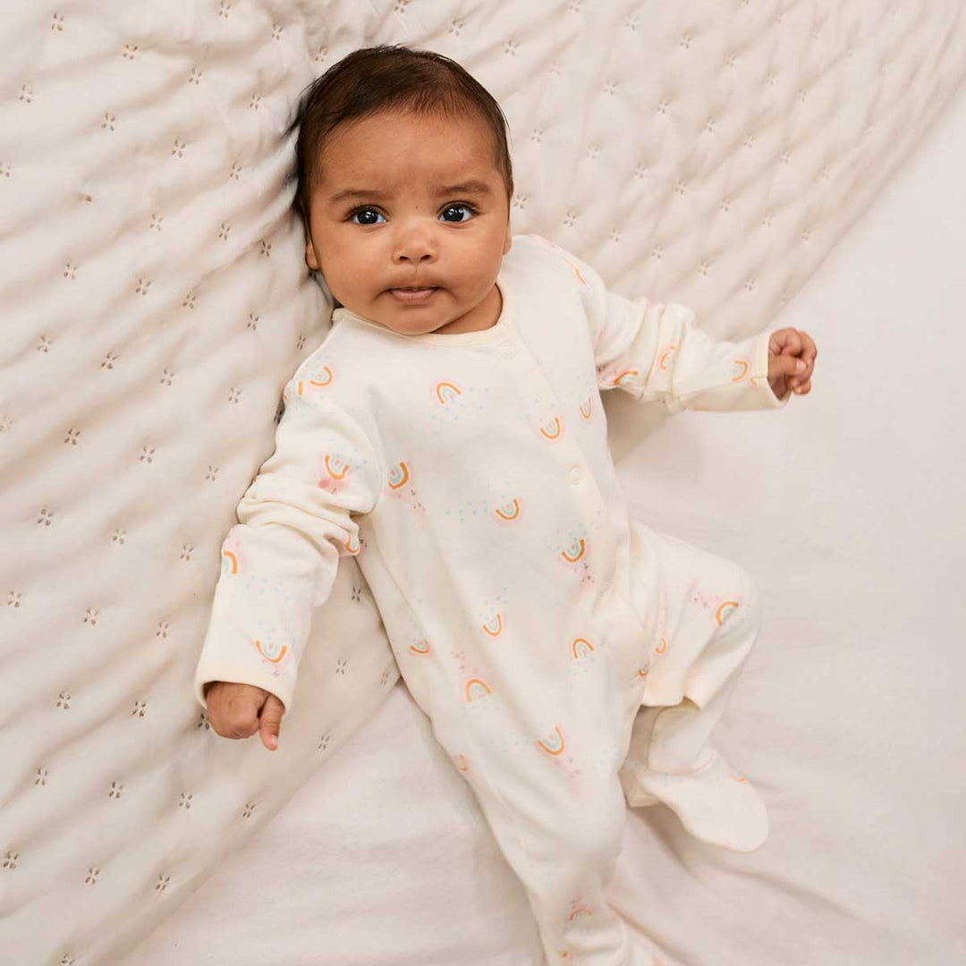 Rainbow 2 Pack Sleepsuits