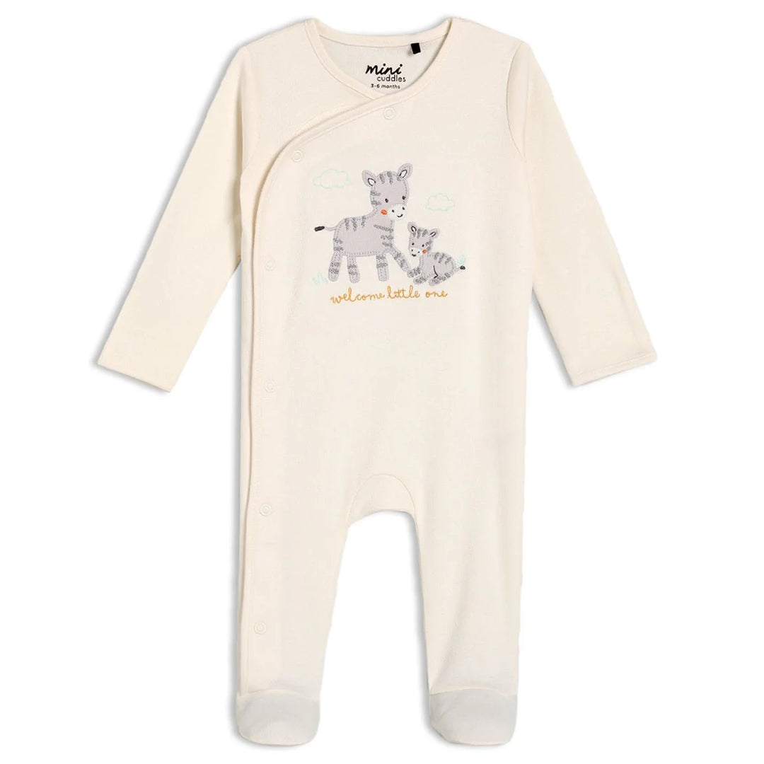 Unisex Zebra Bodysuit
