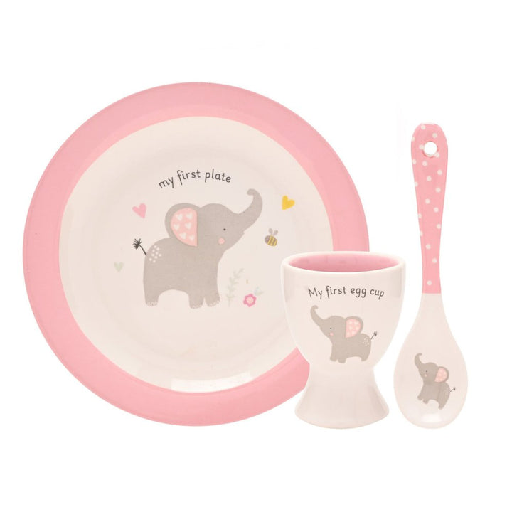 Hello Baby Plate Set