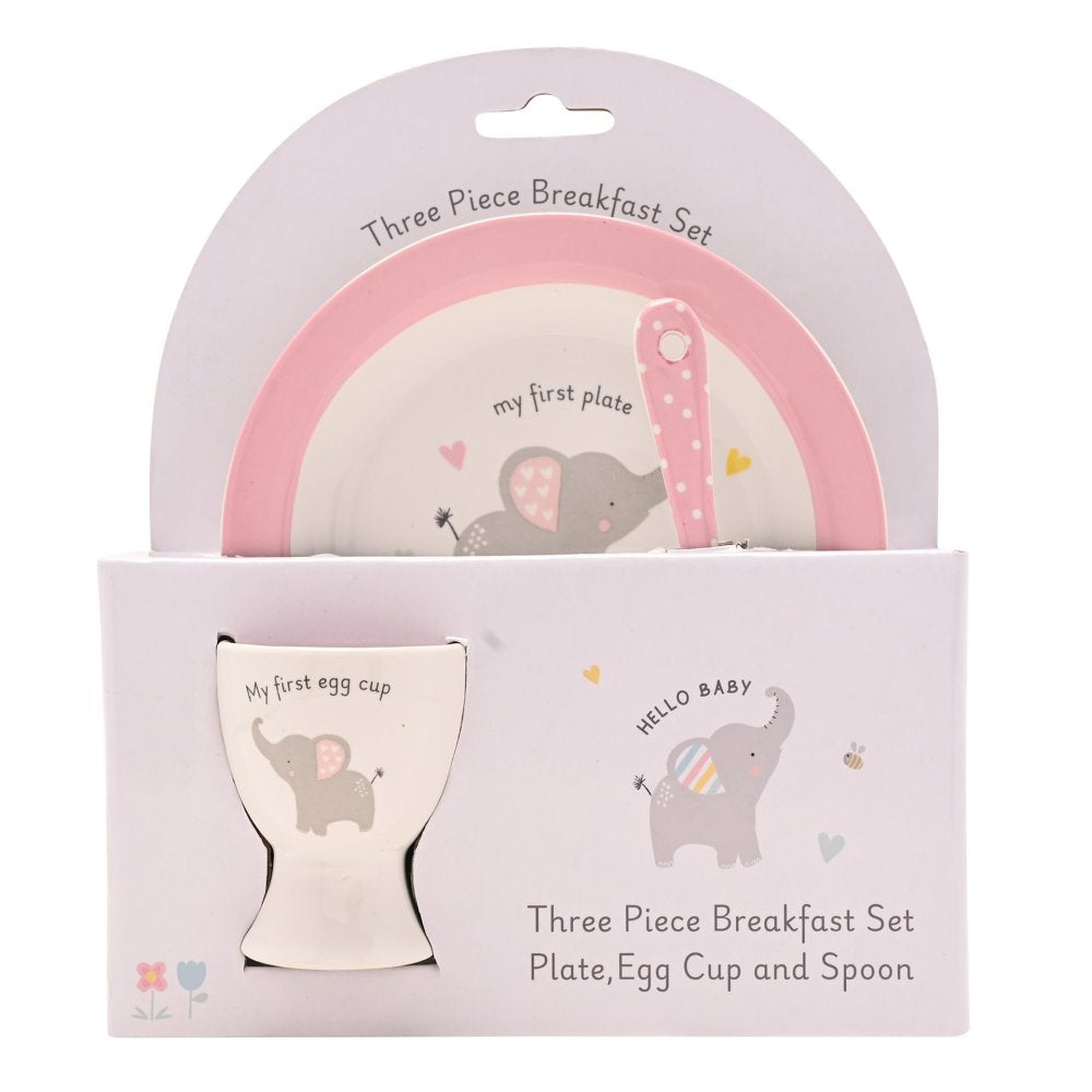 Hello Baby Plate Set