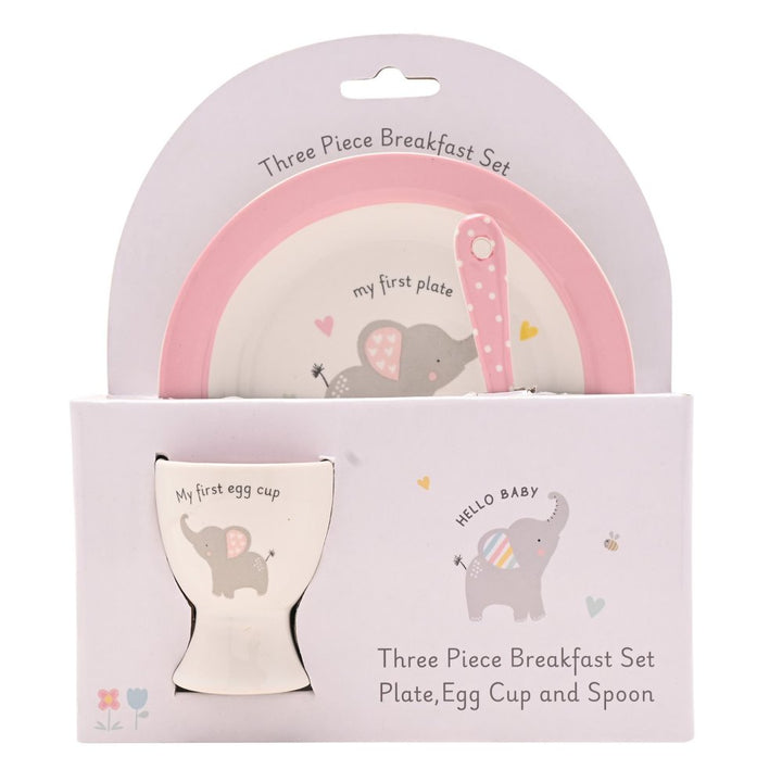 Hello Baby Plate Set