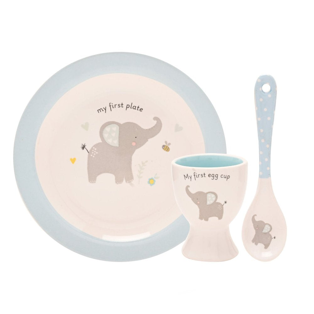 Hello Baby Plate Set