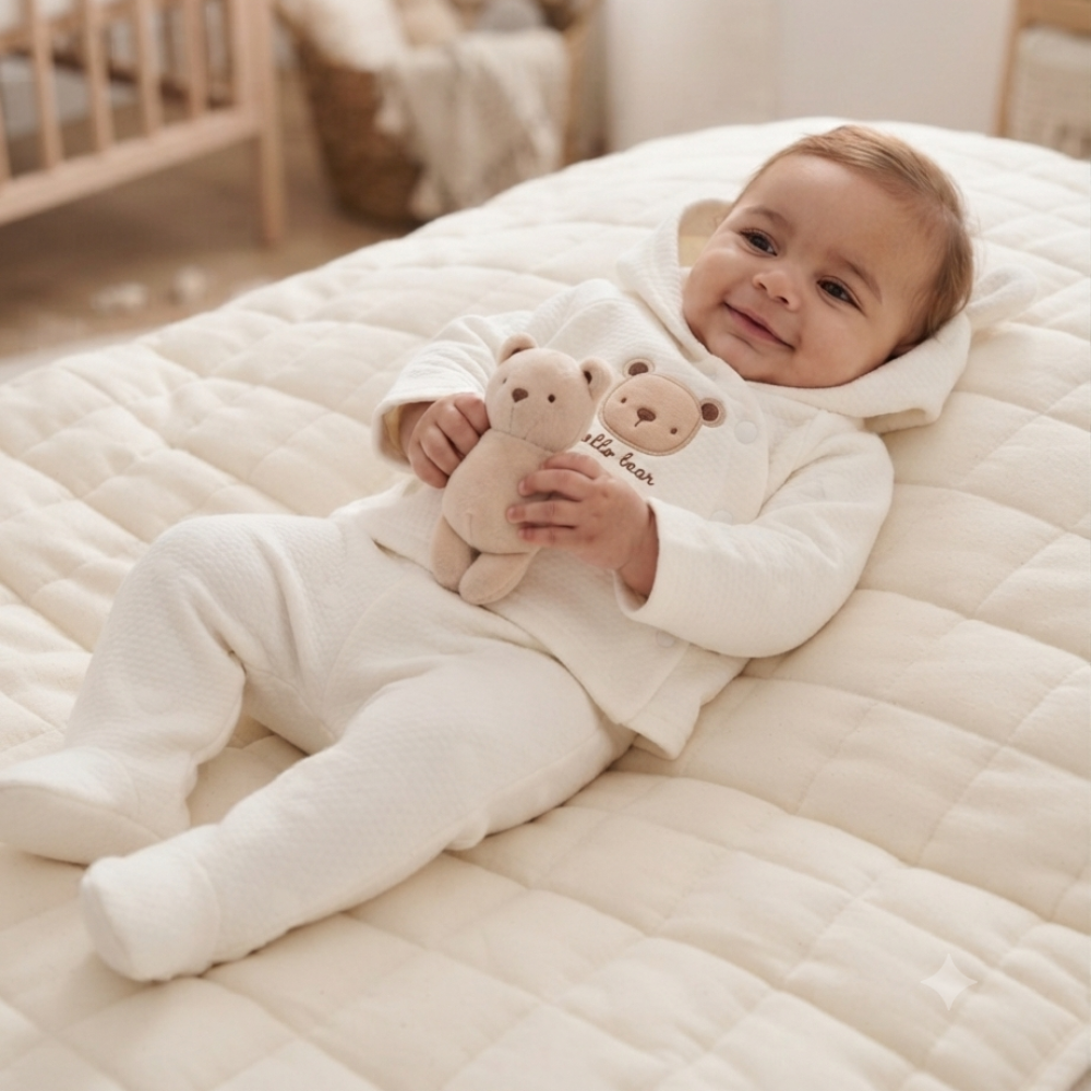 Unisex Jacquard Set with toy