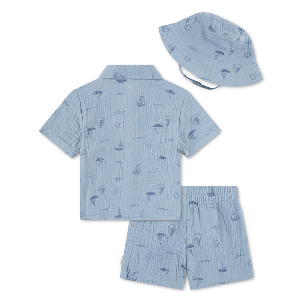 Blue Sailor Boys Summer Set