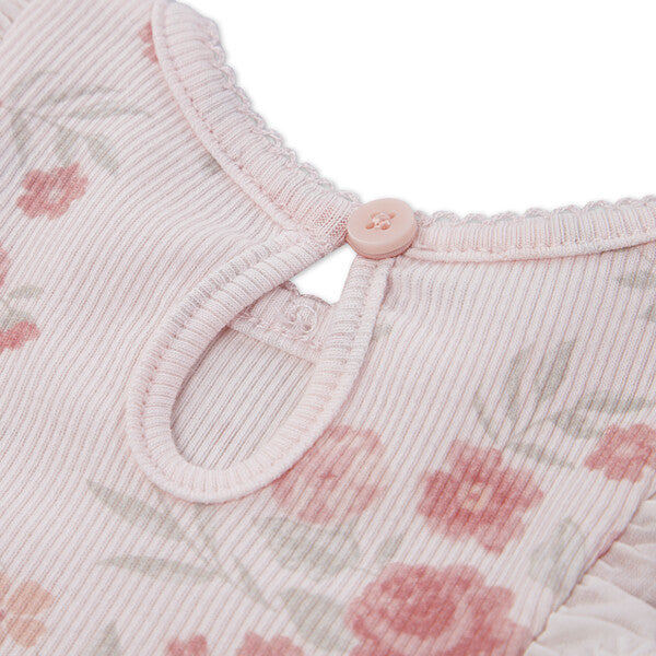 Pink Floral Girls 3 piece set